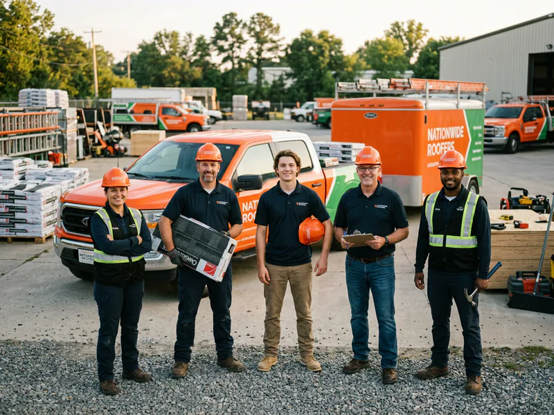 Natiowide Roofers - roof installation in Petal near me